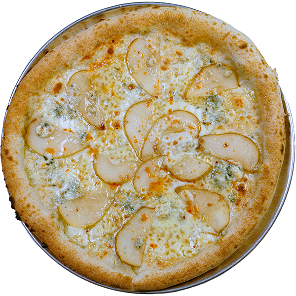 Pear & GORGONZOLA Pizza - Burgers, Pizza & More BPM - Korean Fusion Pizza